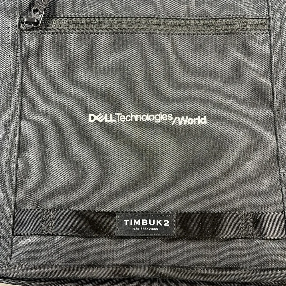 Timbuk2 Catapult Sling Messenger Bag Eco Jet Black Dell Logo Small